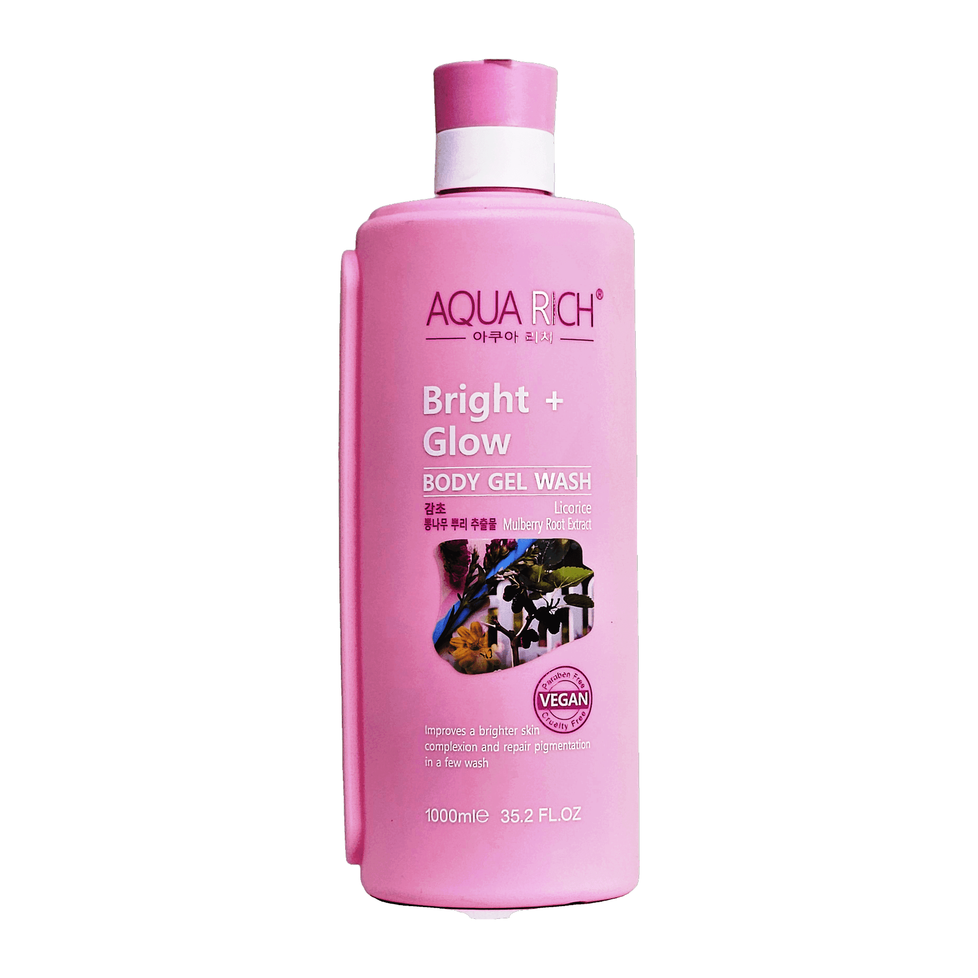 Aqua Rich Bright + Glow Body Wash